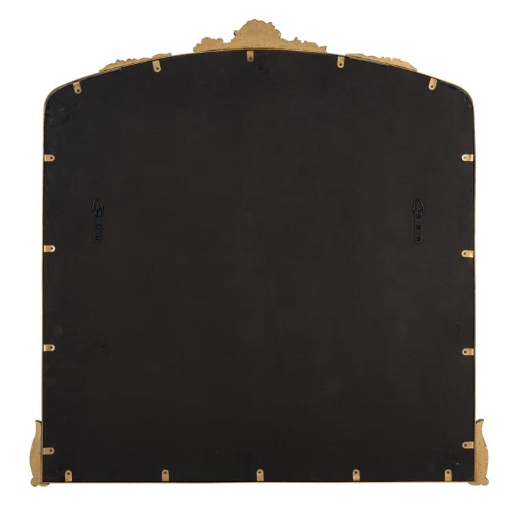 Antique Bronze Arch Full Length Wall Mounted Mirror