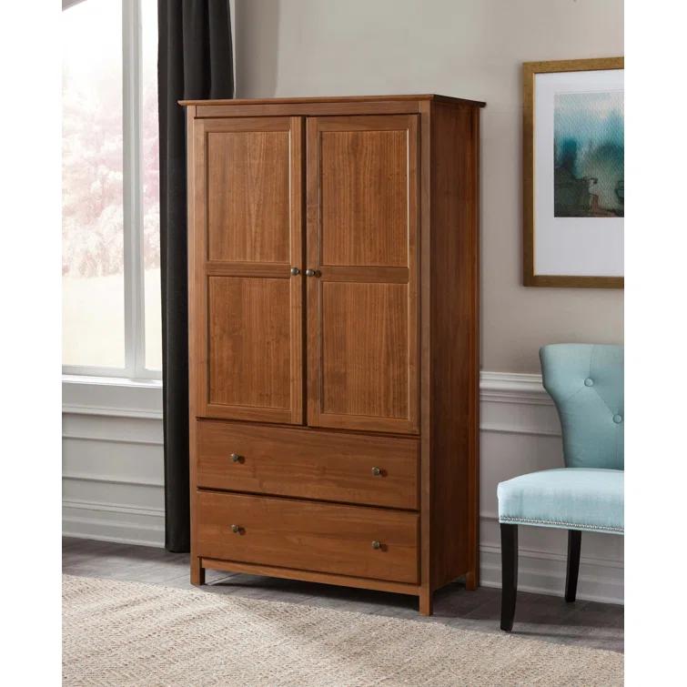 Shaker Solid Wood Armoire