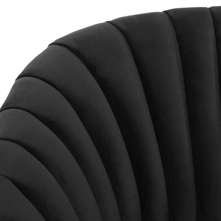 Upholstered Swivel Barrel Chair