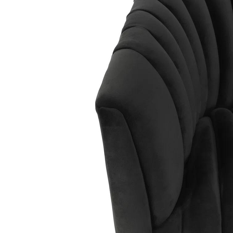 Upholstered Swivel Barrel Chair