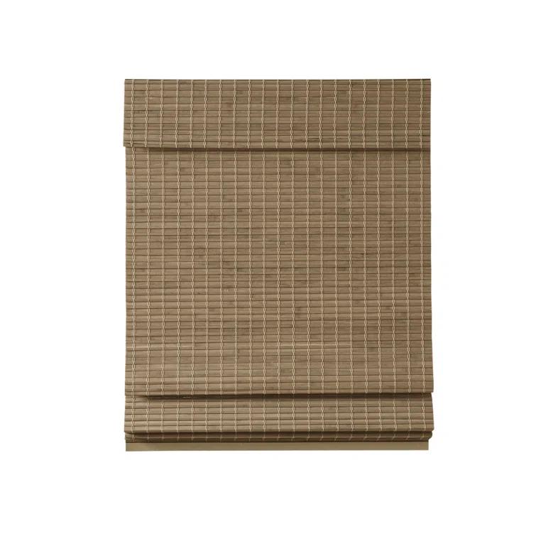 Eastfield Semi - Sheer Bamboo Light Filtering Single Roman Shade 64"L
