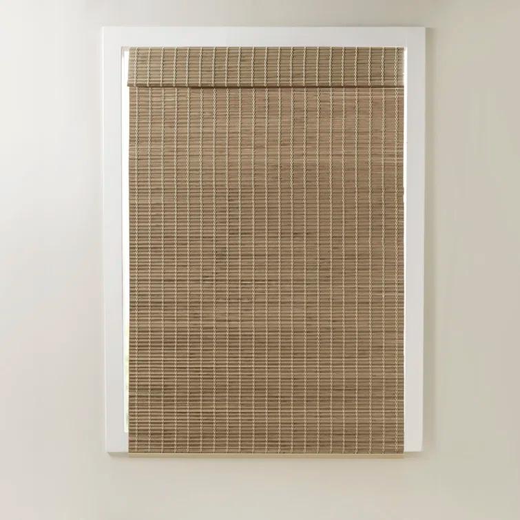 Eastfield Semi - Sheer Bamboo Light Filtering Single Roman Shade 64"L