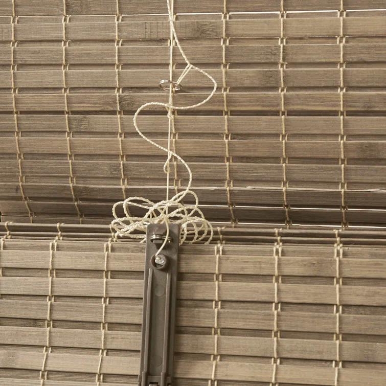 Eastfield Semi - Sheer Bamboo Light Filtering Single Roman Shade 64"L