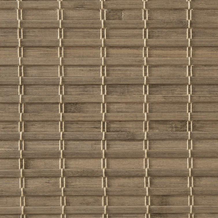 Eastfield Semi - Sheer Bamboo Light Filtering Single Roman Shade 64"L