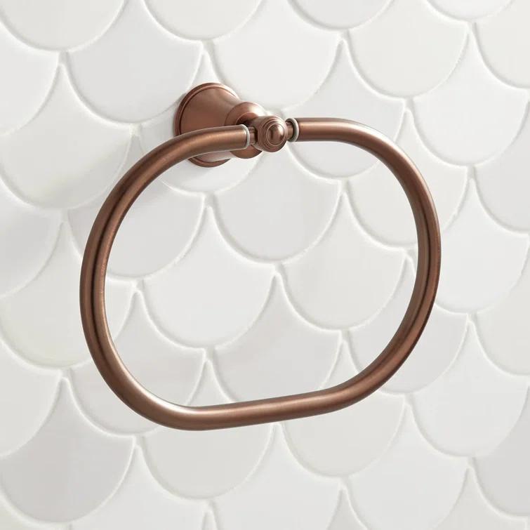 Cooper Collection Wall-Mount Towel Ring