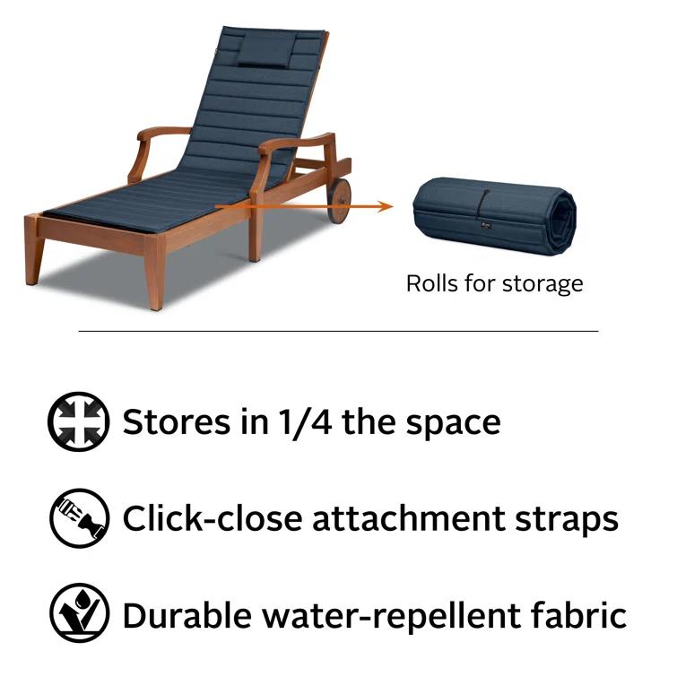 Outdoor Chaise Lounge Cushion