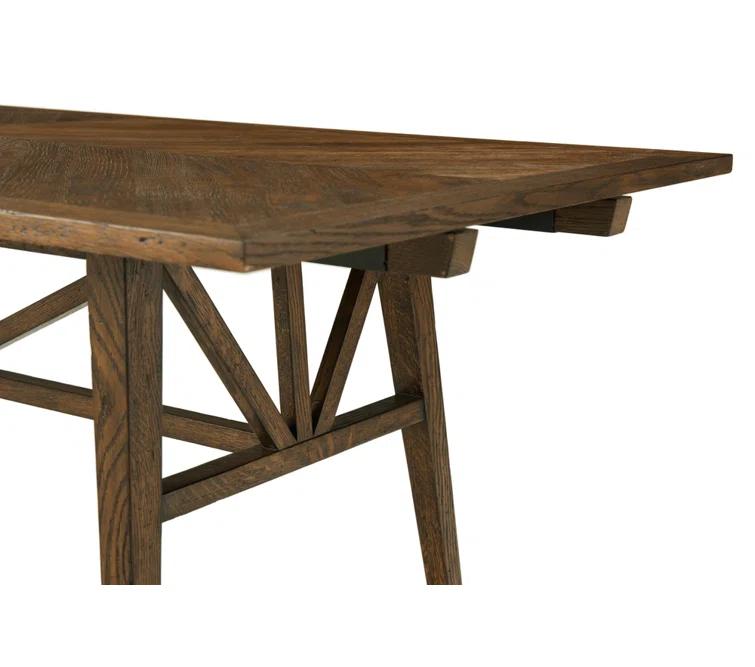 Nova Extendable Oak Solid Wood Base Dining Table