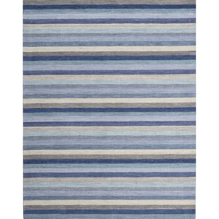 Jazzy Handmade Wool Blue/Indigo Rug
