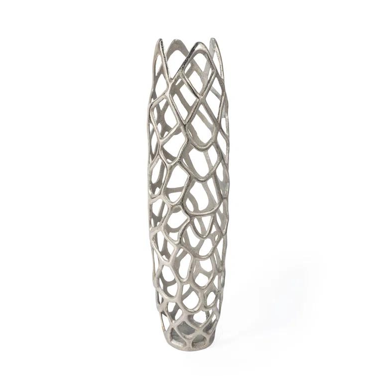 Arabella Handmade Aluminum Floor Vase