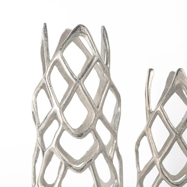 Arabella Handmade Aluminum Floor Vase