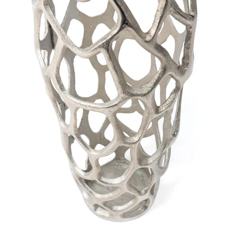 Arabella Handmade Aluminum Floor Vase