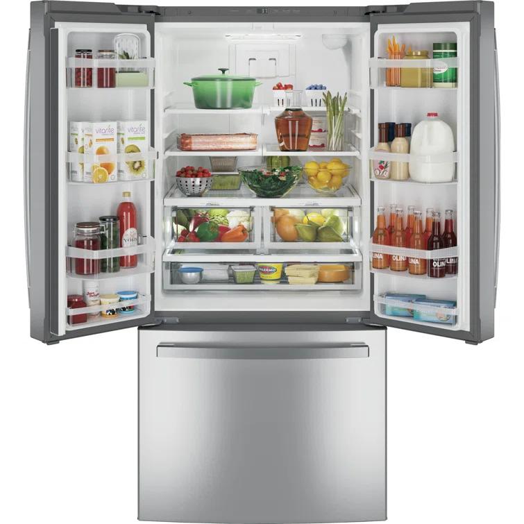 GE Appliances 33" French Door 24.7 cu. ft. Refrigerator