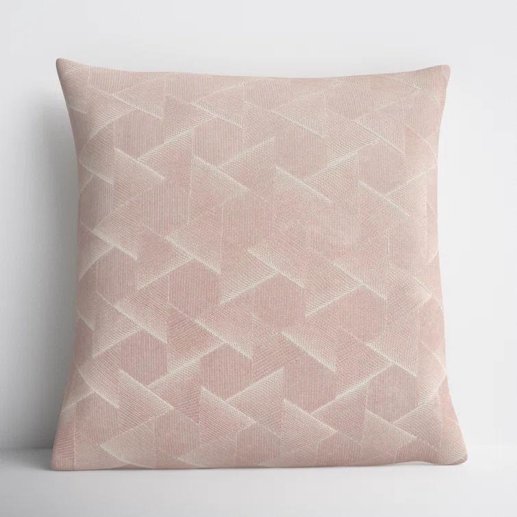 Gretchen Geometric Cotton Throw Pillow