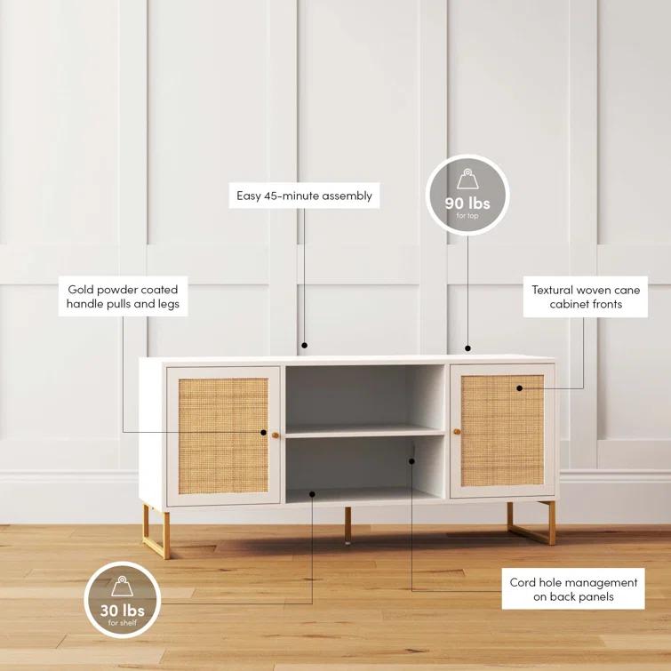 Mina TV Stand for TVs up to 55"