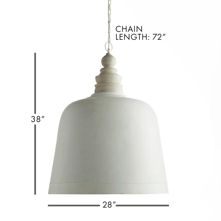 Plum & Post Claudette Grande Dome Pendant
