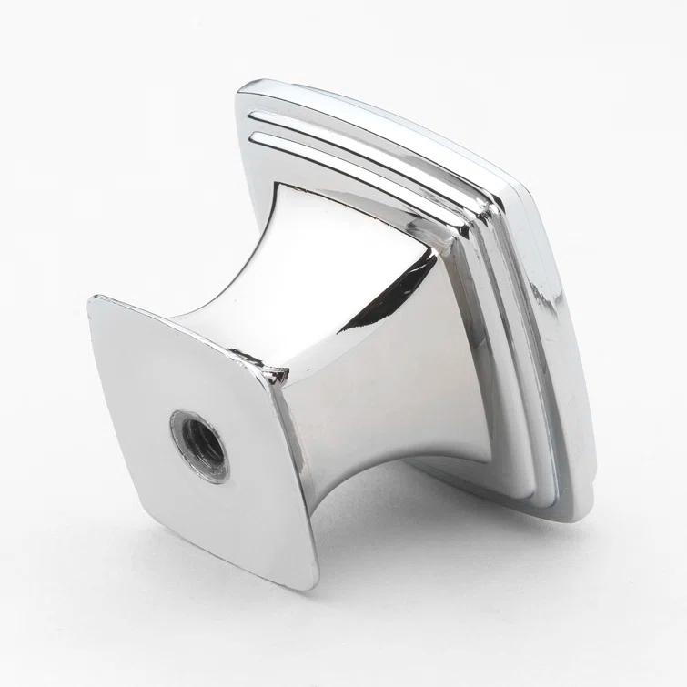 GlideRite Hardware Deco 1 1/4" Length Square Knob Multipack (Set of 10)