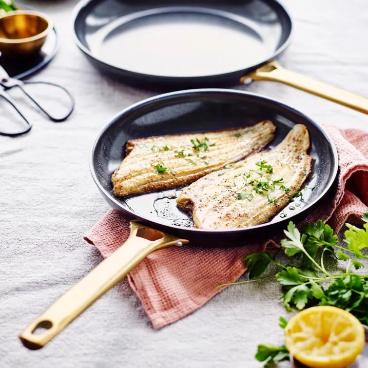 GreenPan ™ Reserve Black 2-Piece 10" and 12" Ceramic Non-Stick Frying Pan Set