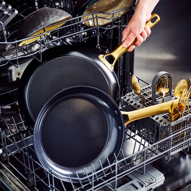 GreenPan ™ Reserve Black 2-Piece 10" and 12" Ceramic Non-Stick Frying Pan Set