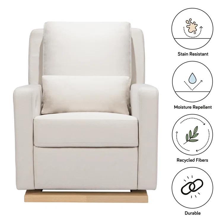 Sigi Electronic Recliner And Glider In Eco-Performance Fabric With USB Port | Water Repellent & Stain Resistant
