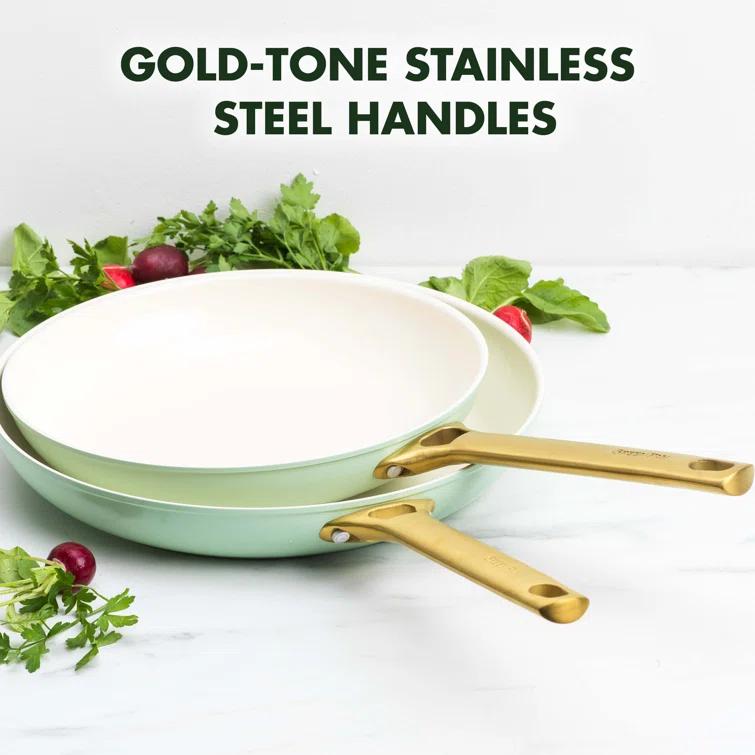 GreenPan Reserve Healthy Ceramic Nonstick 2 Piece Frying Pan Set