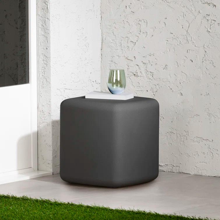 Dalya 16'' Plastic / Acrylic Outdoor Side Table