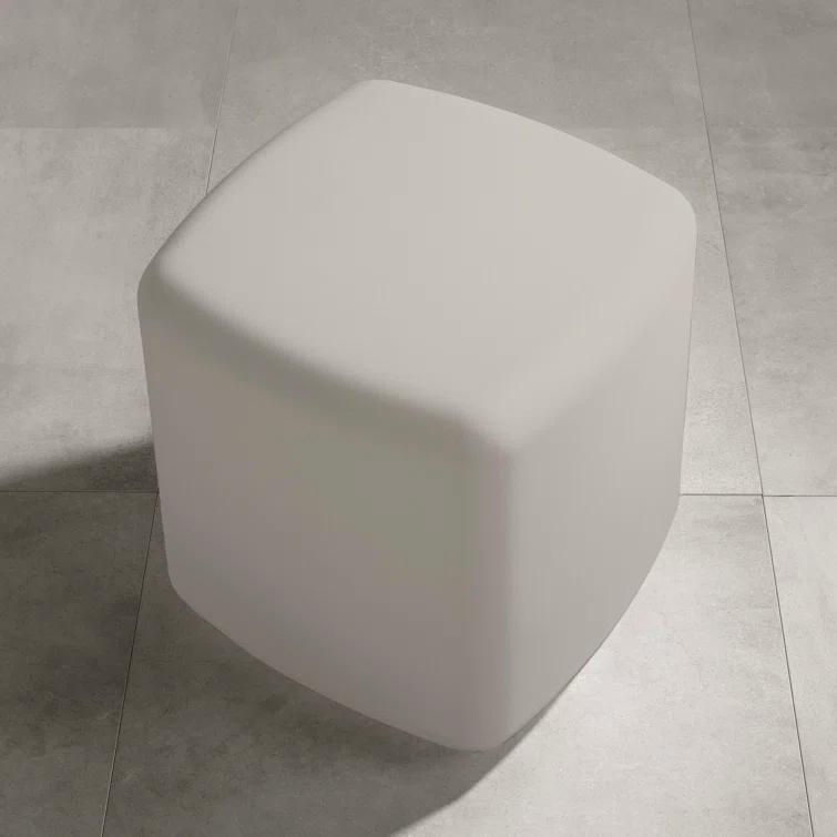 Dalya 16'' Plastic / Acrylic Outdoor Side Table