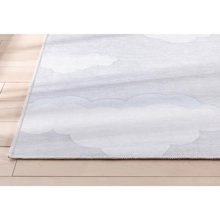 Apollo Well Woven Kids Rugs Cloud 9 Modern Gray Area Rug