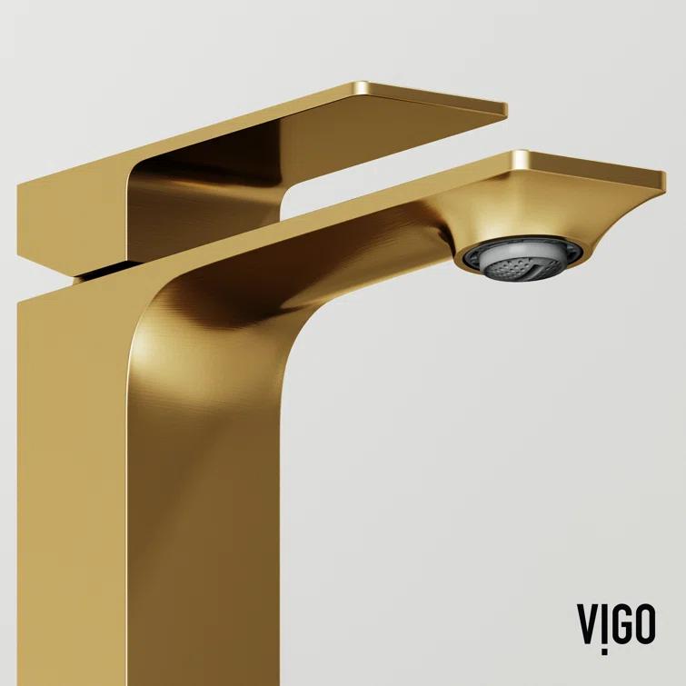 Dunn 6" H Single Handle Single Hole Bathroom Faucet