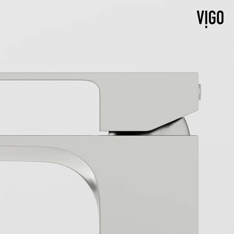 Dunn 11" H Single Handle Vessel Sink Bathroom Faucet