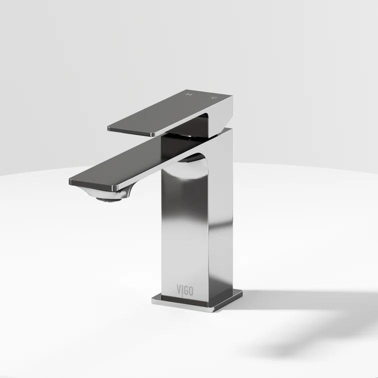 Dunn 6" H Single Handle Single Hole Bathroom Faucet
