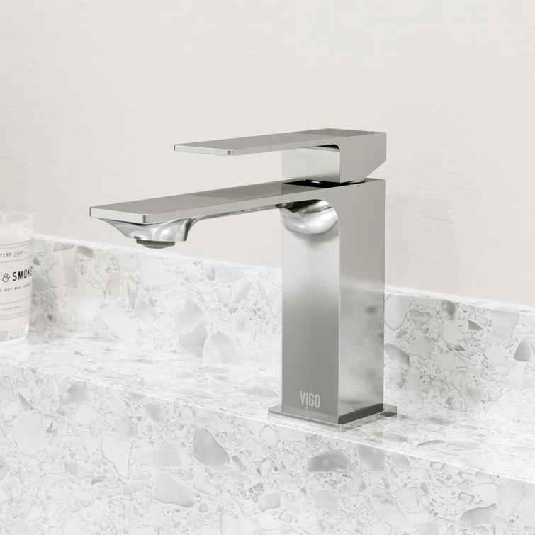 Dunn 6" H Single Handle Single Hole Bathroom Faucet