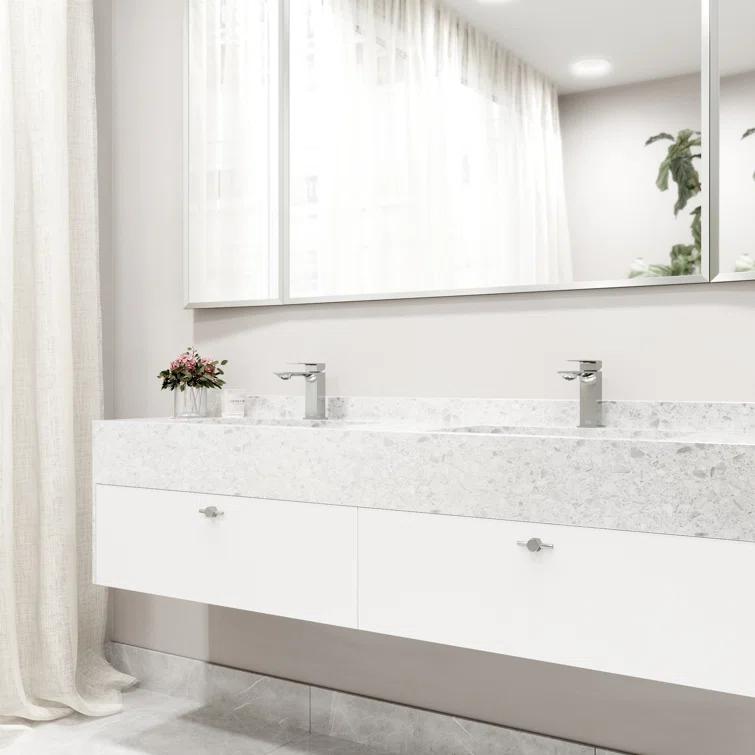 Dunn 6" H Single Handle Single Hole Bathroom Faucet