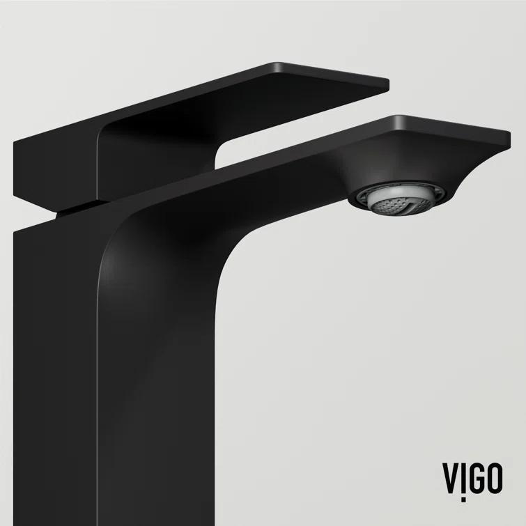 Dunn 6" H Single Handle Single Hole Bathroom Faucet