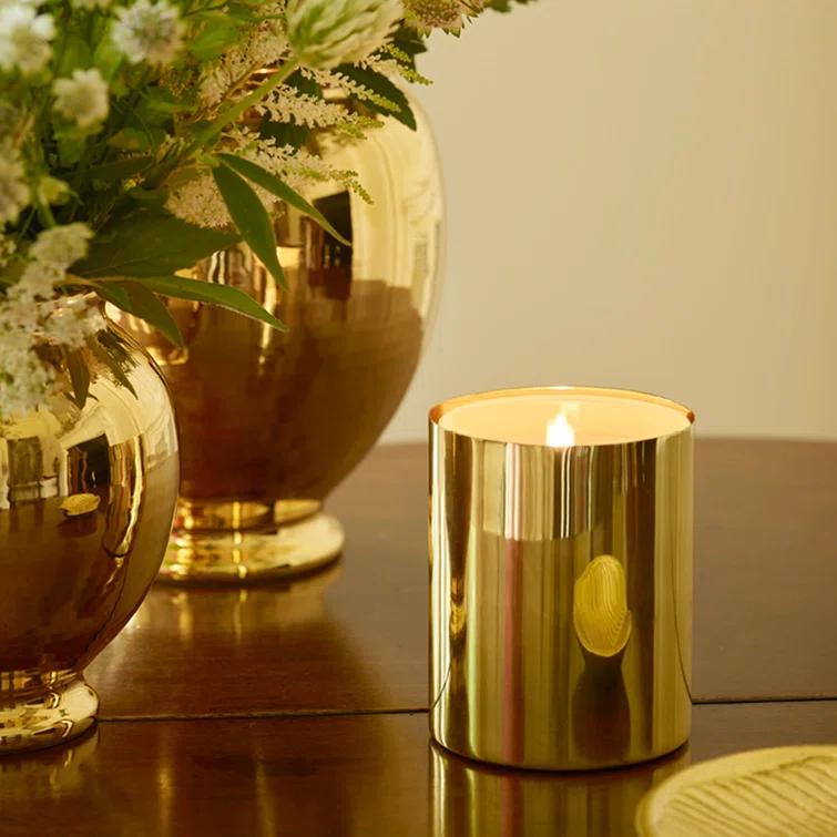 4.4'' H Brass Tabletop Votive Holder