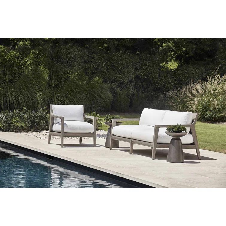 Bernhardt Catalan Round Metal Outdoor Side Table