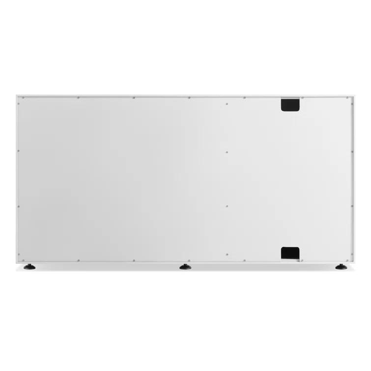 Superchoice White 1 Door/3 Drawer Modern Credenza