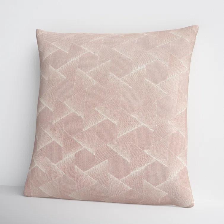 Gretchen Geometric Cotton Throw Pillow