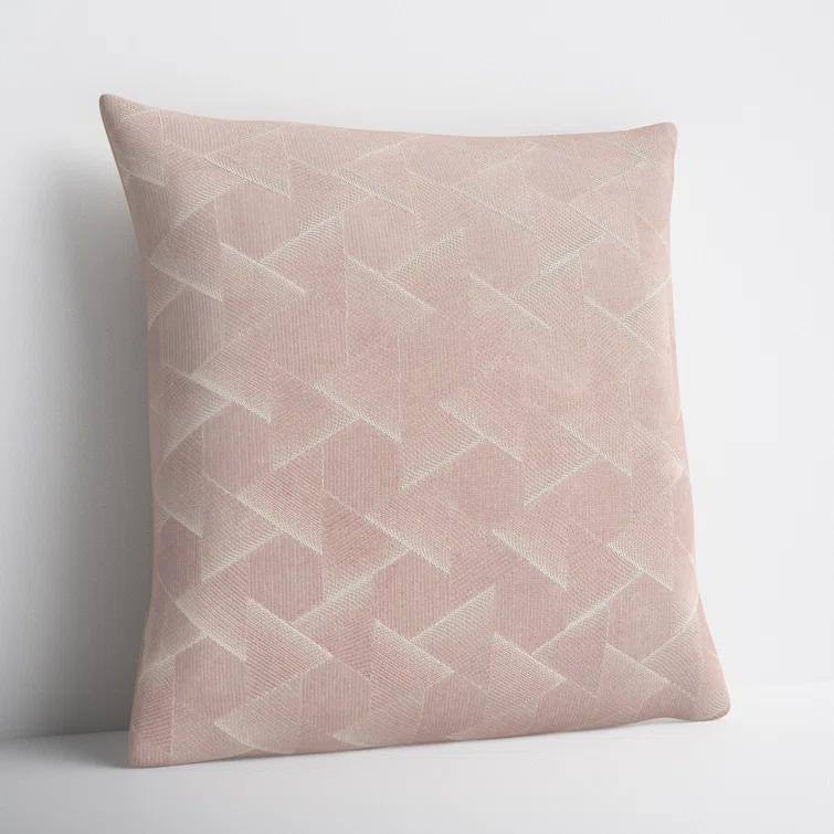 Gretchen Geometric Cotton Throw Pillow