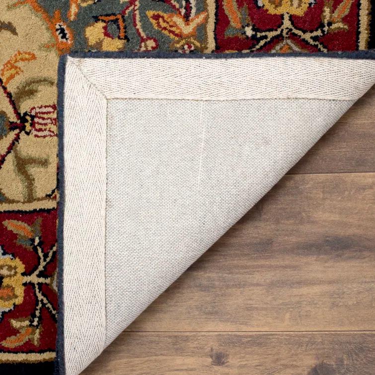 Heritage HG510 Hand Tufted Area Rug - Multi/Navy - 5'x8' - Safavieh.