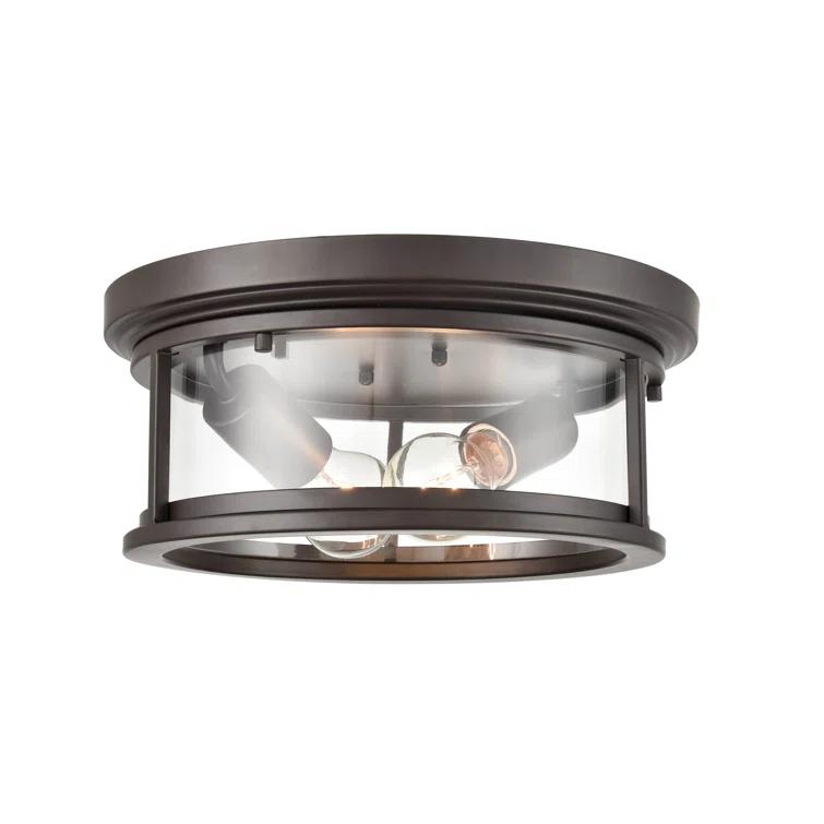 Millennium Lighting Bresley 2 - Bulb Outdoor Flush Mount