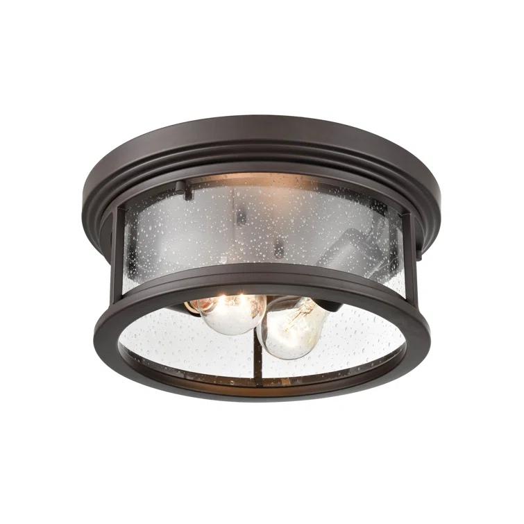 Bresley 2 - Bulb Outdoor Flush Mount