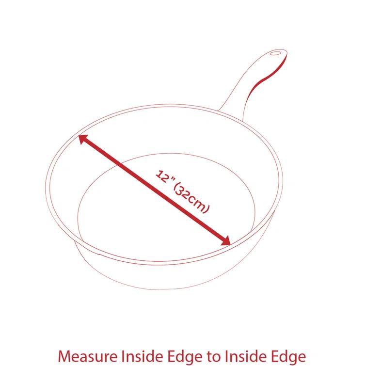 Swiss Diamond Try-Me Nonstick Aluminum Frying Pan