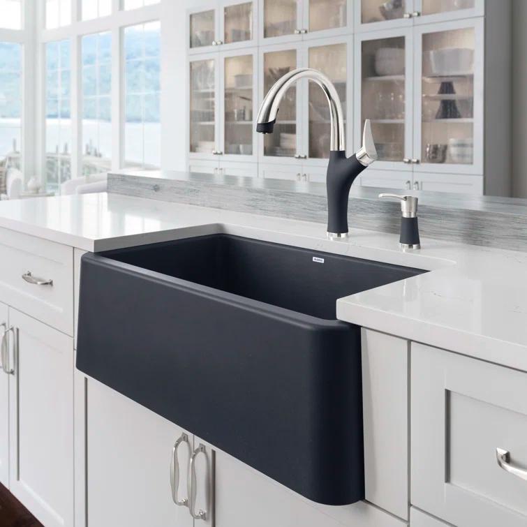 Ikon SILGRANIT 30" L x 19" W Farmhouse Sink