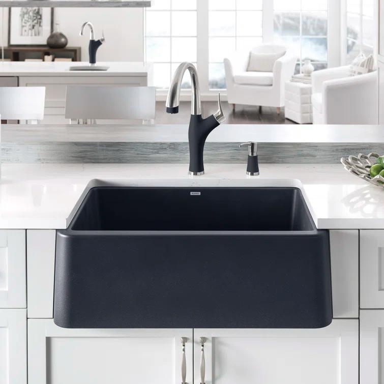 Ikon SILGRANIT 30" L x 19" W Farmhouse Sink