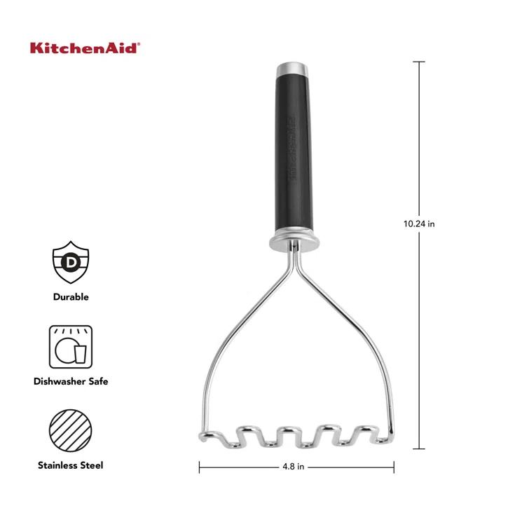 KitchenAid® KitchenAid® Gourmet Stainless Steel Wire Masher, 10.24-Inch