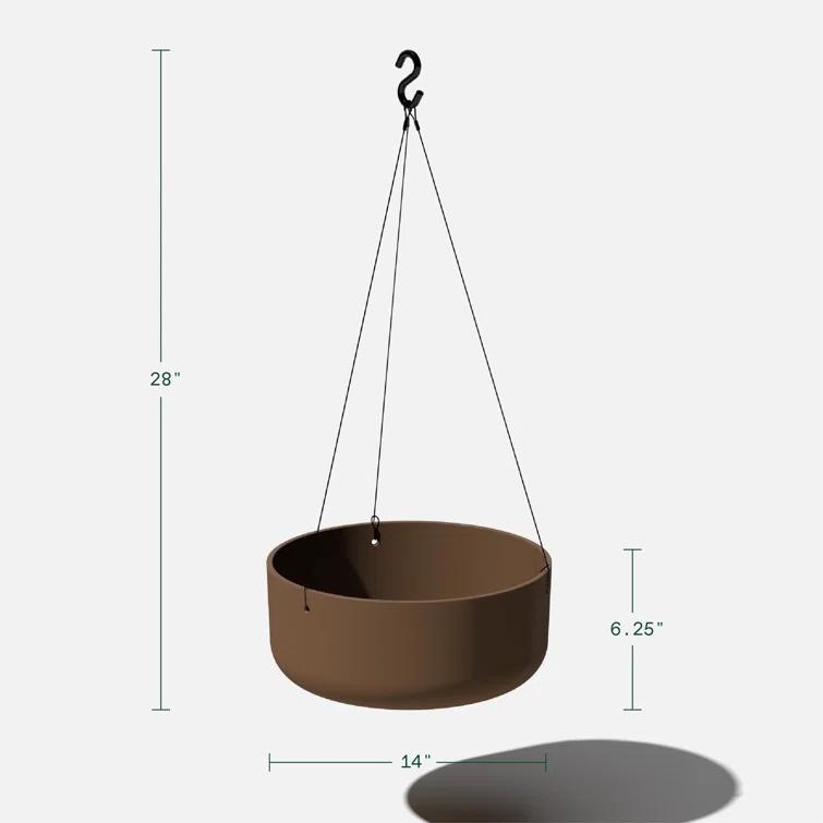 Mason Series Hanging Kona Bowl Planter
