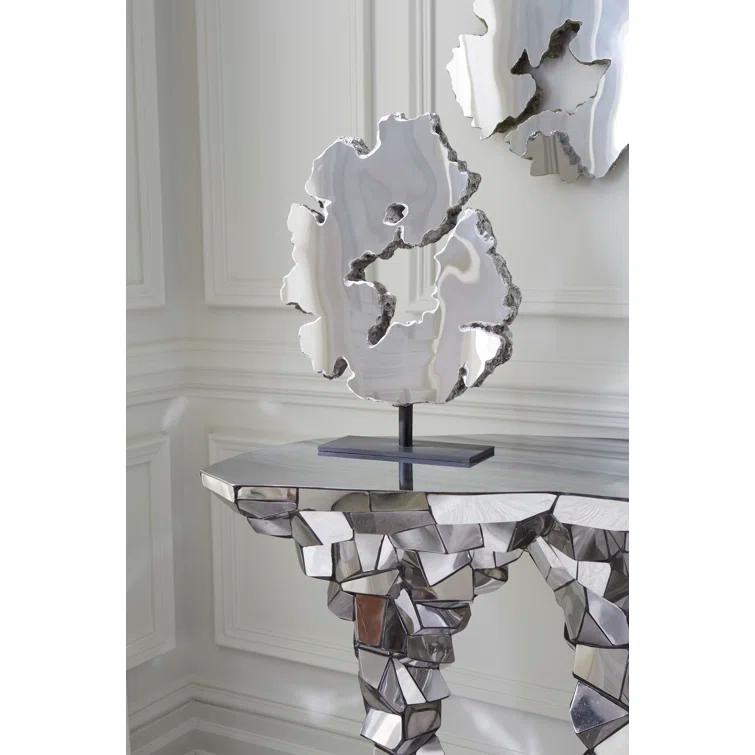 Phillips Collection Lava Slice on Stand Sculpture