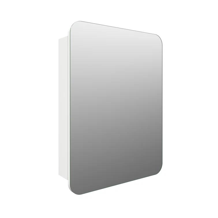 Glass Warehouse One Door MDF Square Shape Medicine Cabinet