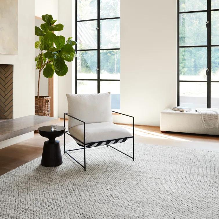 Jaipur Living Karlstadt Handmade Solid Taupe/White Area Rug (7'10"X9'10")