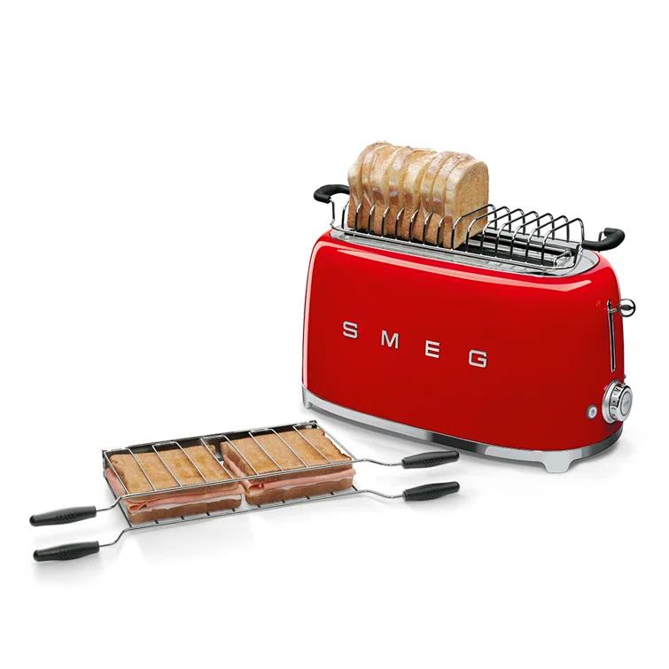 SMEG Red 4-Slice Retro Toaster